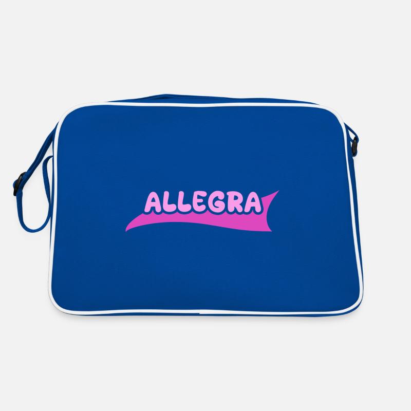 Prénom Allegra Sac Retro