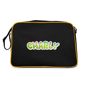 Charly comme métier - Sac Retro - noir/or - Dos