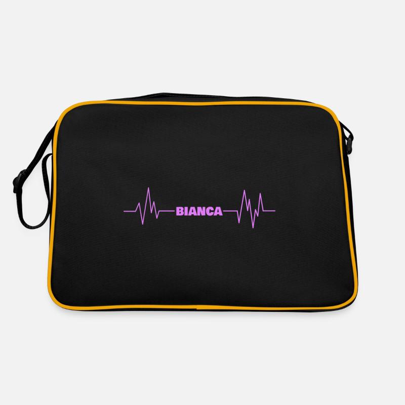 First name Bianca Retro Bag