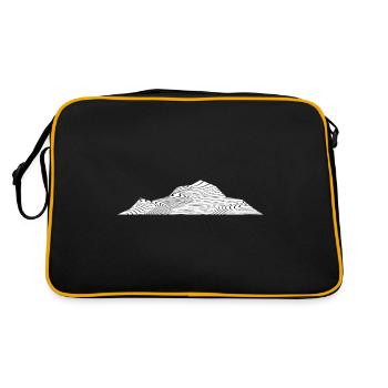 Montagne- - Sac Retro - noir/or - Dos