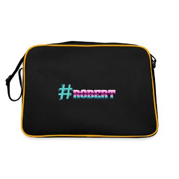 Robert - Sac Retro - noir/or - Dos