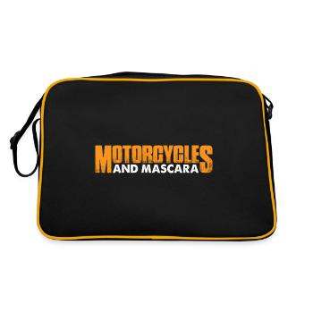 Motos Et Mascara 4 - Sac Retro - noir/or - Dos