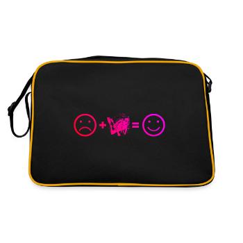 Scuba Diver Free Dive Scuba Diving Scuba Diver - Retro Bag - black/gold - Back