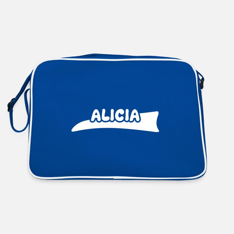 Alicia as a first name Retro Bag
