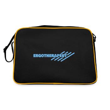 Occupational therapist workplace - Retro Bag - black/gold - Back