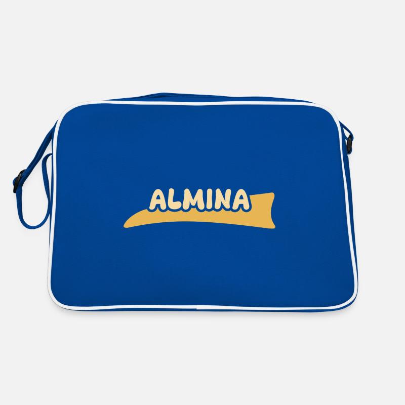 Almina as a given name Retro Bag