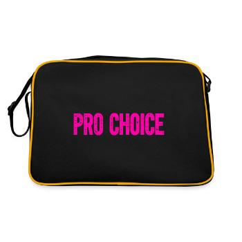 Pro Choice - Retro Bag - black/gold - Back