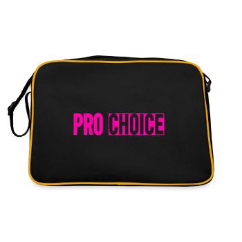 Pro Choice - Retro Bag - black/gold - Back