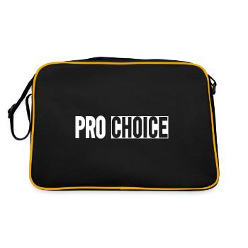 Pro Choice - Retro Bag - black/gold - Back