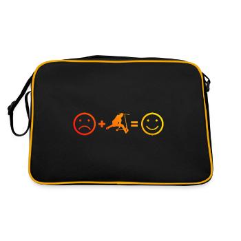 Stunt Roller Hommes Cascadeurs Stuntscooter Stunt Scoot - Sac Retro - noir/or - Dos