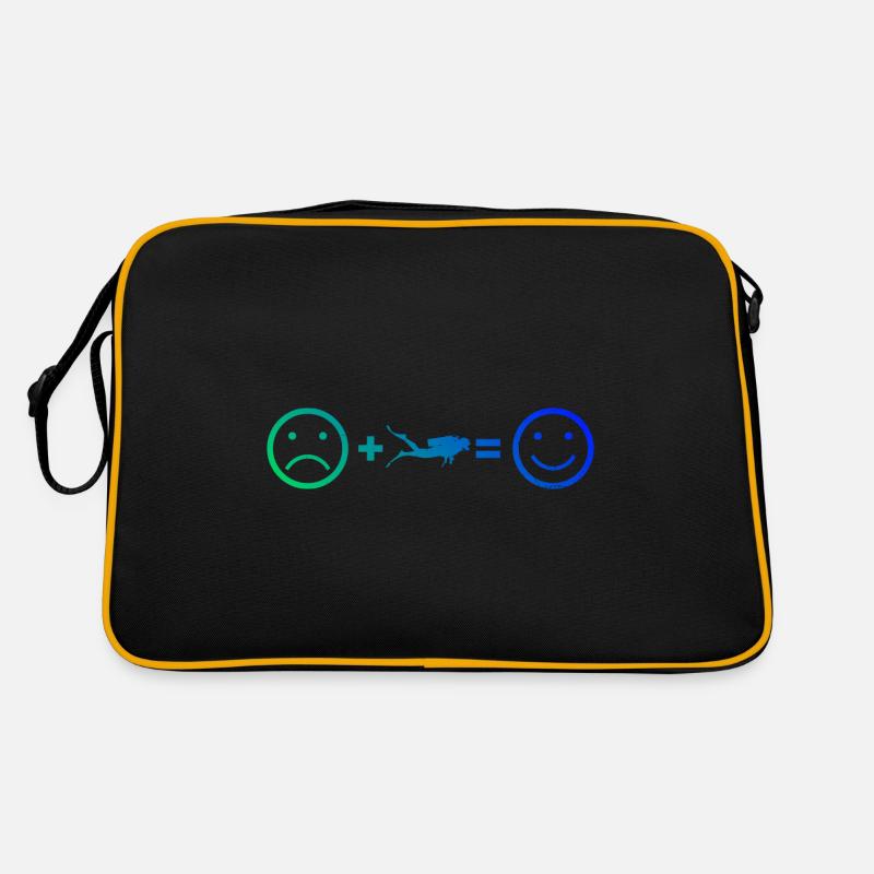 Plongée Plongée Sous-marine Plongeur Scuba Diver Sac Retro