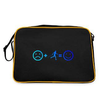 Nordic Walking Walking Women Walker Walking - Retro Bag - black/gold - Back