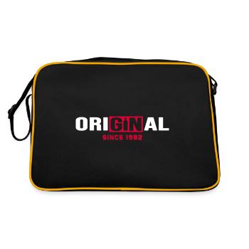 1982 Birthday anniversary Original Gin - Retro Bag - black/gold - Back