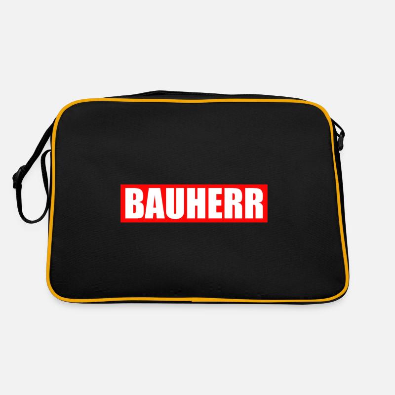 Bauherr Retro Tasche