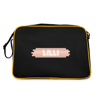 Lilli - Sac Retro - noir/or - Dos