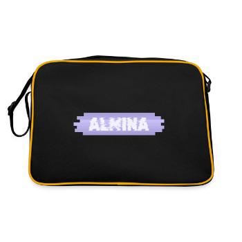 Mère Almina - Sac Retro - noir/or - Dos