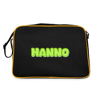 Hanno dans le rôle d’Hannon - Sac Retro - noir/or - Dos
