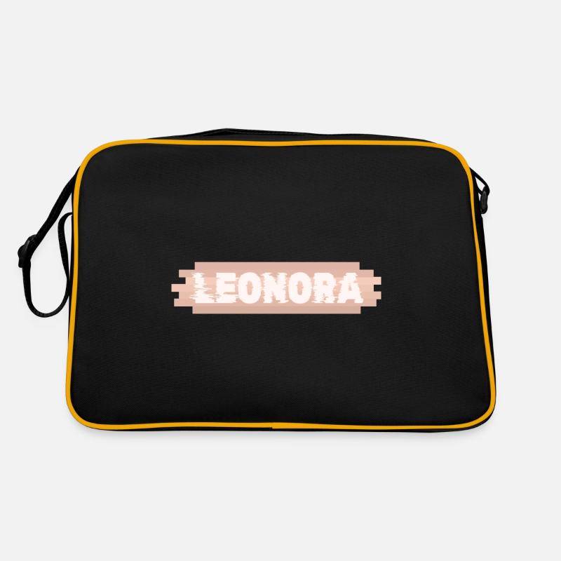 First name Leonora Retro Bag