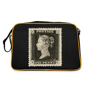 Image de Penny Black - Sac Retro - noir/or - Dos