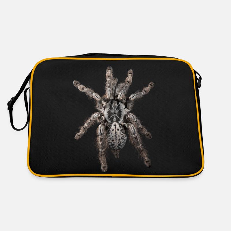 H. maculata - Retro Tasche - Schwarz/Gold