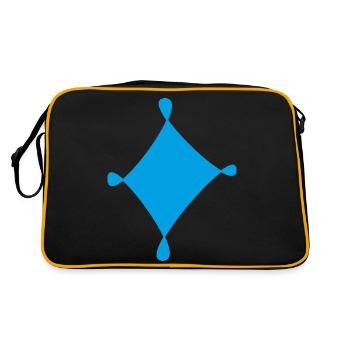 check - Retro Bag - black/gold - Back