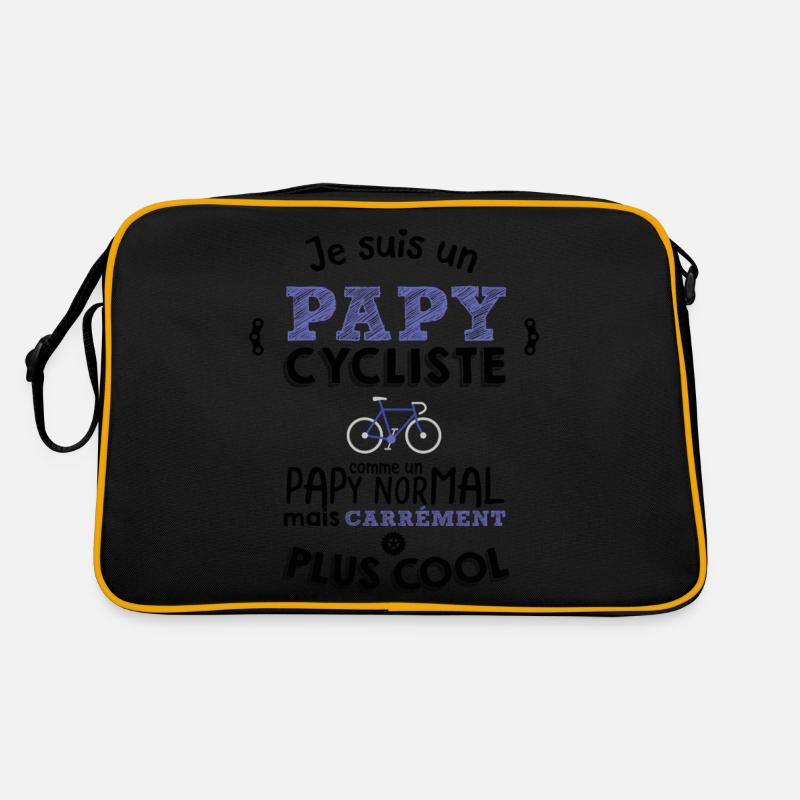 Papy cycliste carrément plus cool Sac Retro
