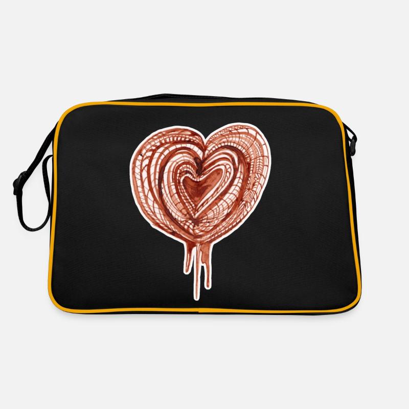 Muskelpumpe transp Retro Tasche