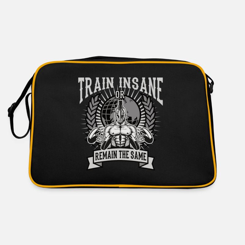 Body Building - Train Insane Retro Bag