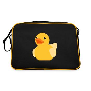 Canard en caoutchouc canard en caoutchouc - Sac Retro - noir/or - Dos