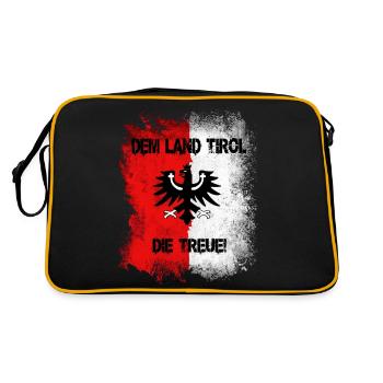 Fidélité au Land du Tyrol - Sac Retro - noir/or - Dos