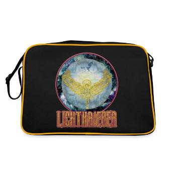 GUERRIERS DE LA LUMIÈRE de l'univers - guerriers de la lumière - Sac Retro - noir/or - Dos