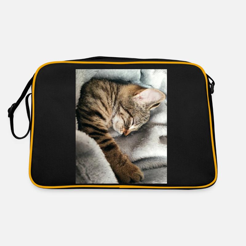Katze Retro Tasche