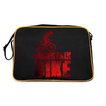 Vtt - Sac Retro - noir/or - Dos