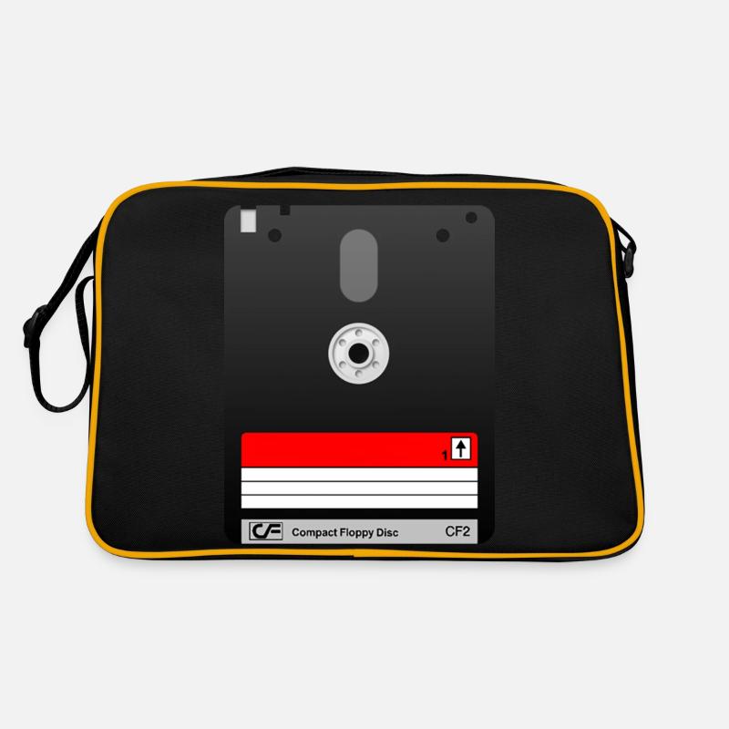 Amstrad 3" Diskette – Retro Tech 01 Symbol Retro Tasche