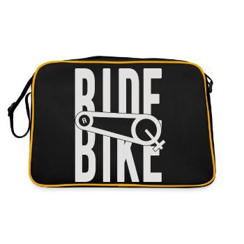 ride bike - Sac Retro - noir/or - Dos