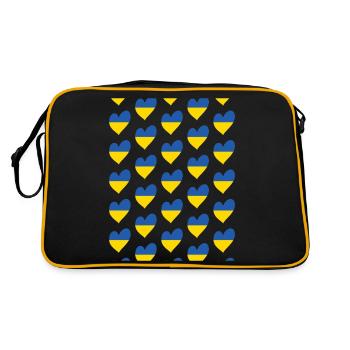 Ukraine - Sac Retro - noir/or - Dos