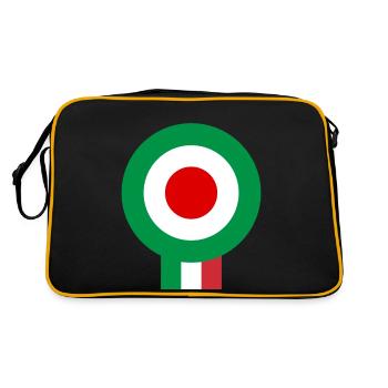 Italia - Sac Retro - noir/or - Dos