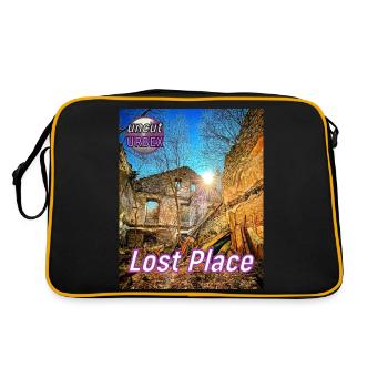 Lost Place Forge - Retro Bag - black/gold - Back