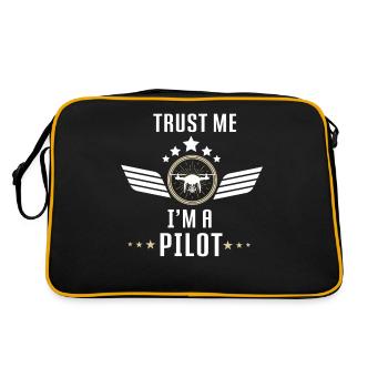 Drone Drone Pilote Drones quadcopter drone - Sac Retro - noir/or - Dos