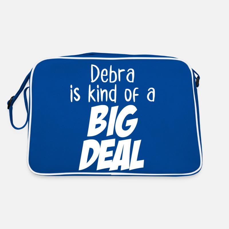 Debra ist eine große Sache Retro Tasche