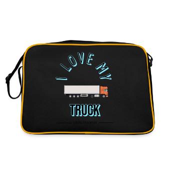 Truck - Retro Bag - black/gold - Back