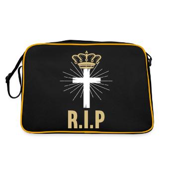 RIP Queen - Retro Bag - black/gold - Back