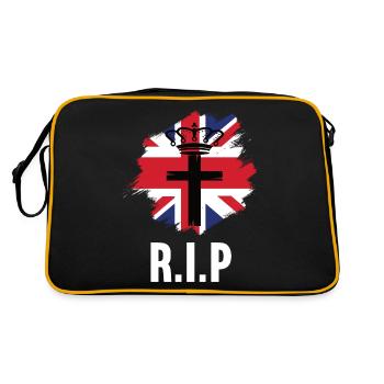 RIP Queen - Retro Bag - black/gold - Back