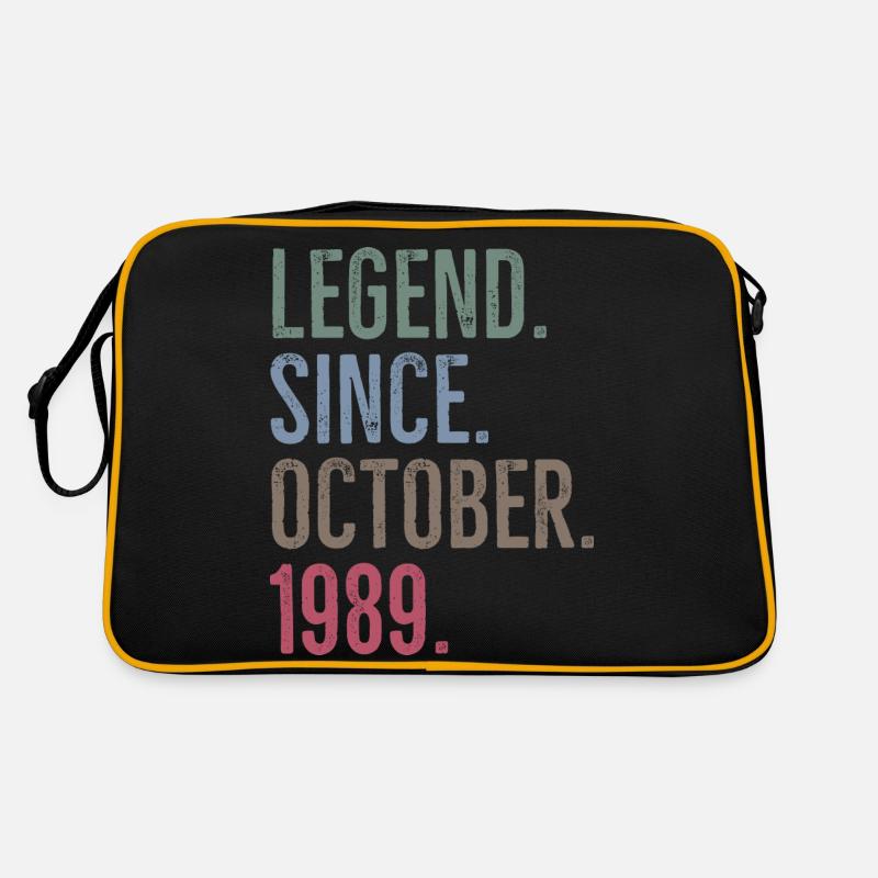 Legend Since October 1989 Retro Bag