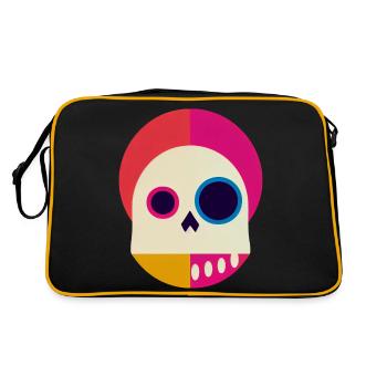 The Undead Clown - Retro Bag - black/gold - Back