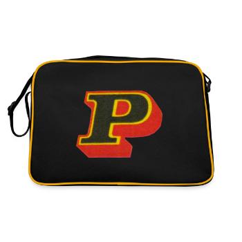 P - Sac Retro - noir/or - Dos