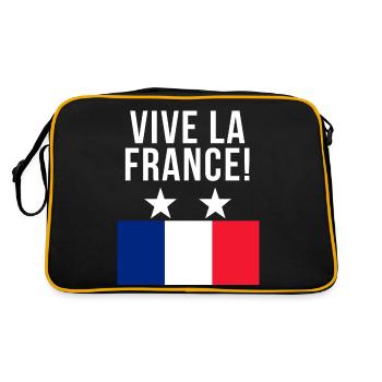 vive la France - Sac Retro - noir/or - Dos