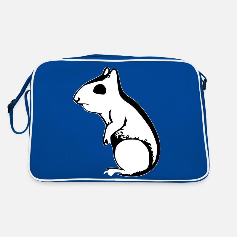 Squirrel Cute Animal Funny Animals Nature Vector 5 Retro Bag