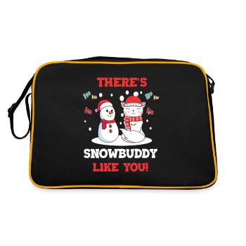 Snowbuddy comme votre chat chat chat propriétaire de chat - Sac Retro - noir/or - Dos