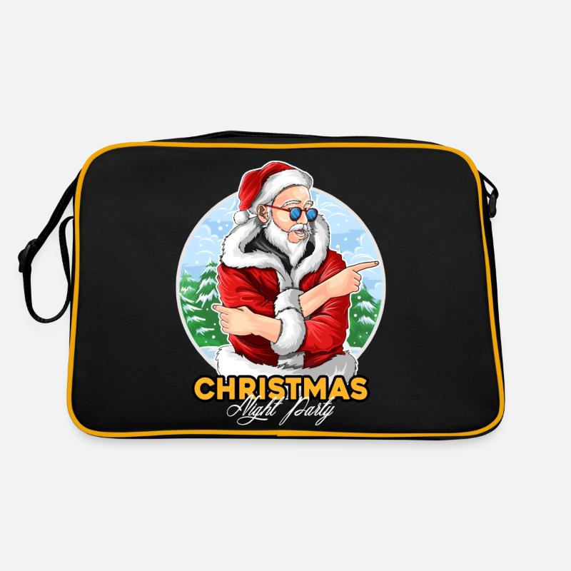 Weihnachten mal wieder Retro Tasche